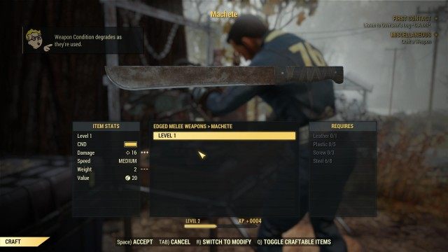 Craft a Weapon