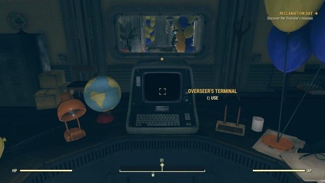 Discover the Overseer's mission (Optional)