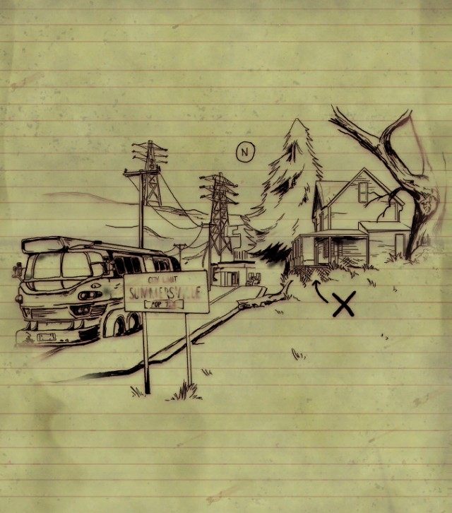 Forest Treasure Map #09