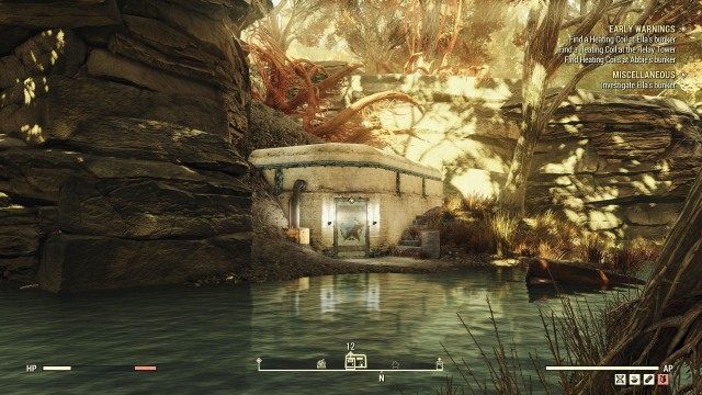 Investigate Ella's bunker