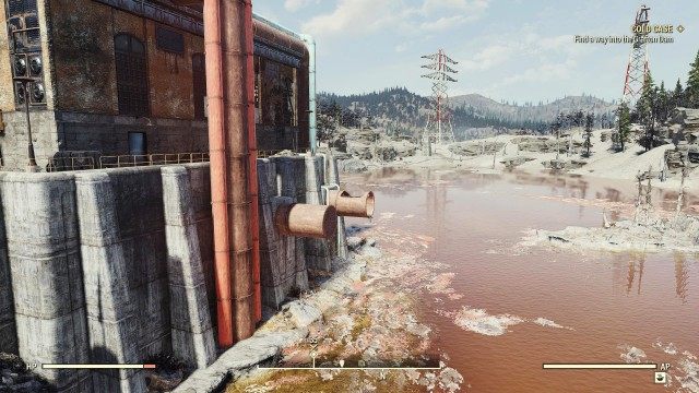 Find a way into the Grafton Dam