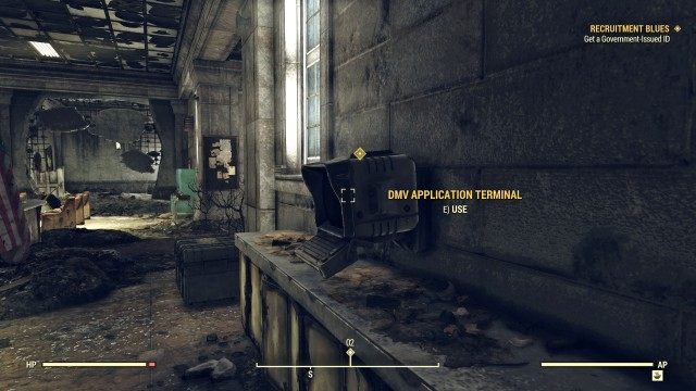 Acquire A Postmarked Letter In Charleston Fallout 76 Recruitment Blues, Fallout 76 Quest