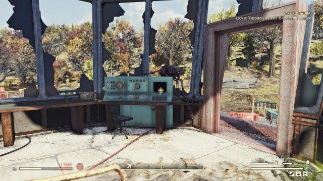 Look up "Resource Requests" to receive the holotape