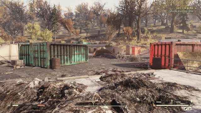 Patrol the processing center