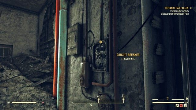 Power up the Asylum