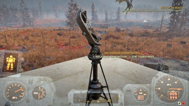 Use the Brotherhood Emergency Transponder radio to find Taggerdy