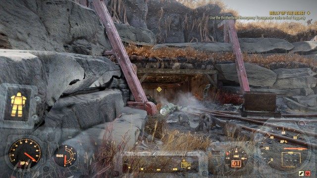 Use the Brotherhood Emergency Transponder radio to find Taggerdy