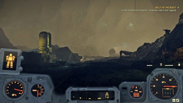 Use the Brotherhood Emergency Transponder radio to find Taggerdy