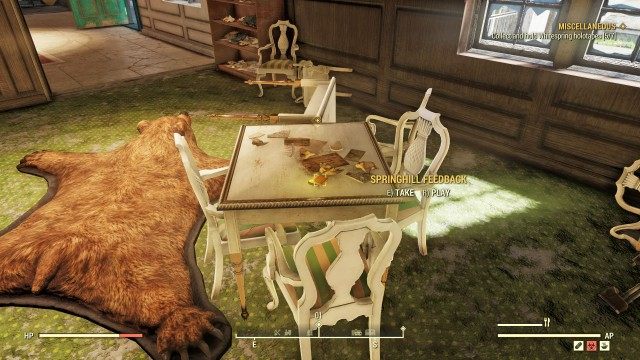 Collect and hold Whitespring holotapes [x/7]