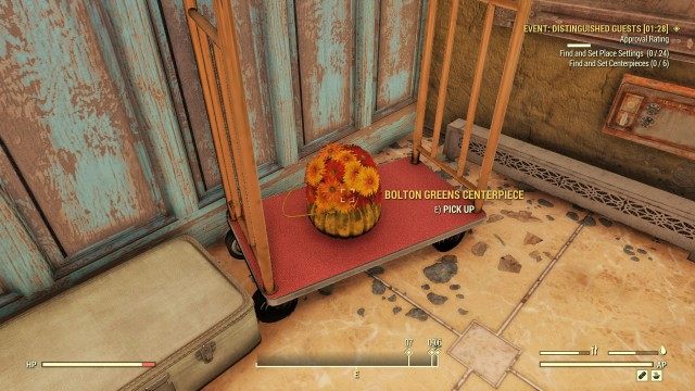Find and Set Centerpieces (x/6)