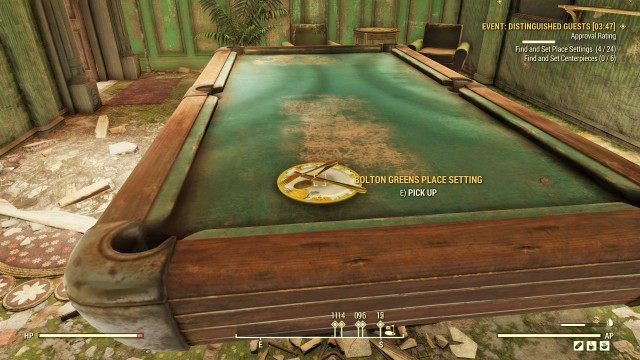 Find and Set Place Settings  (x/24)