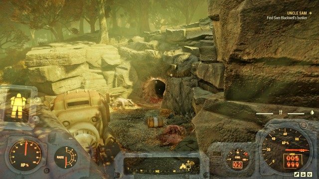 Find Sam Blackwell's bunker