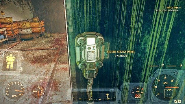 Find Sam Blackwell's bunker