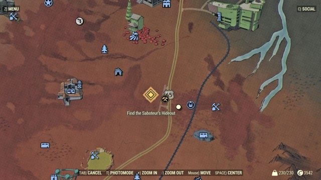 Find the Saboteur's Hideout