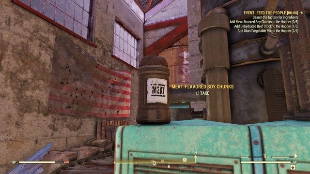 Add Meat-flavored Soy Chunks to the Hopper (x/5)