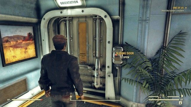 Meet the bunker's resident