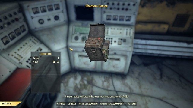 Use the Fabricator to make a Phantom Device