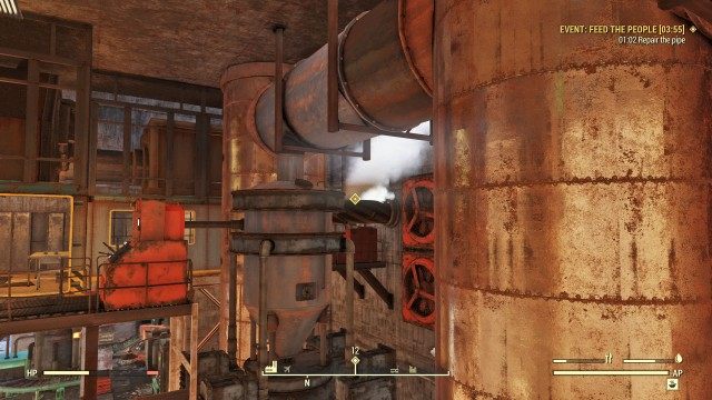 Repair the pipe