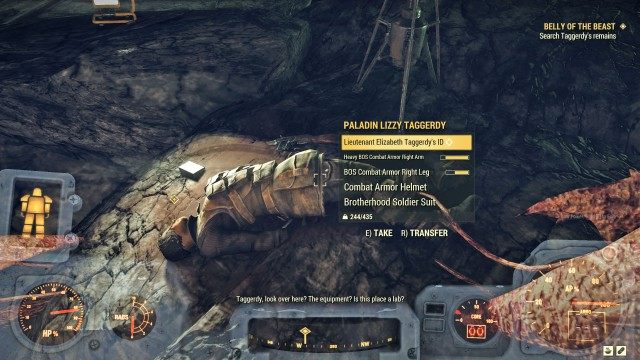 Search Taggerdy's remains