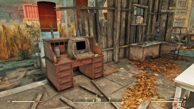 Search the Cabin for Survivors