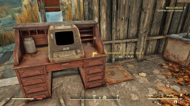 Search the Cabin for Survivors