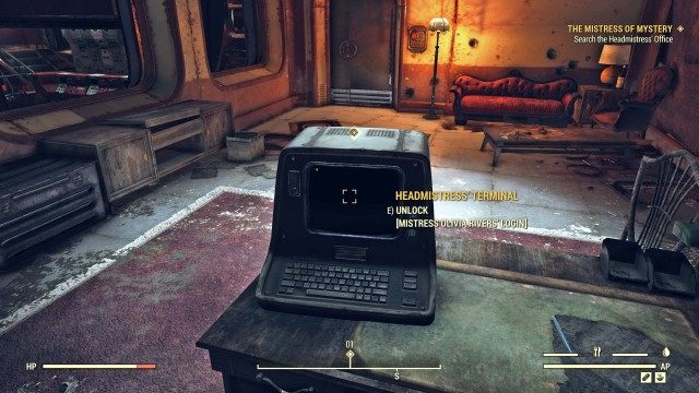 Search the Headmistress' Office