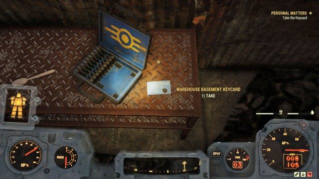 Take the Keycard