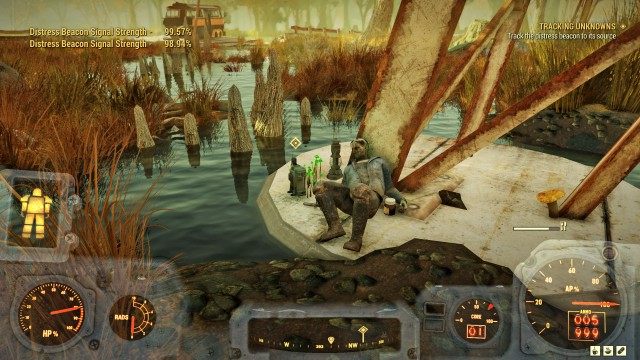 Track the distress beacon to its source