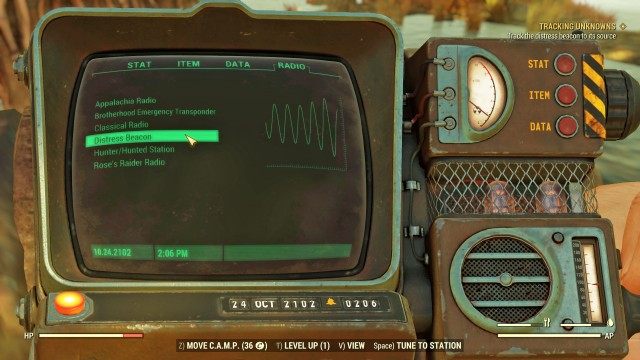 Tune into the distress beacon signal