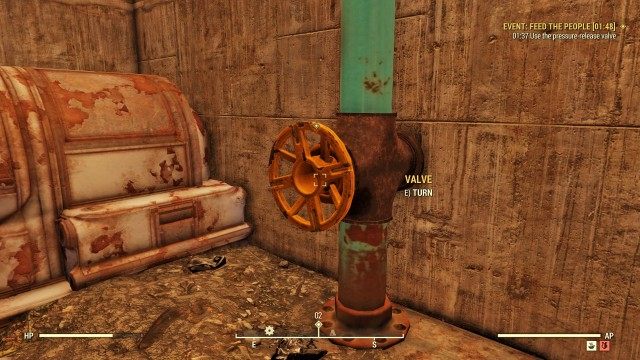 Use the pressure-release valve