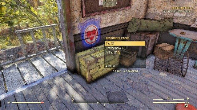 Find Responder Supply Caches
