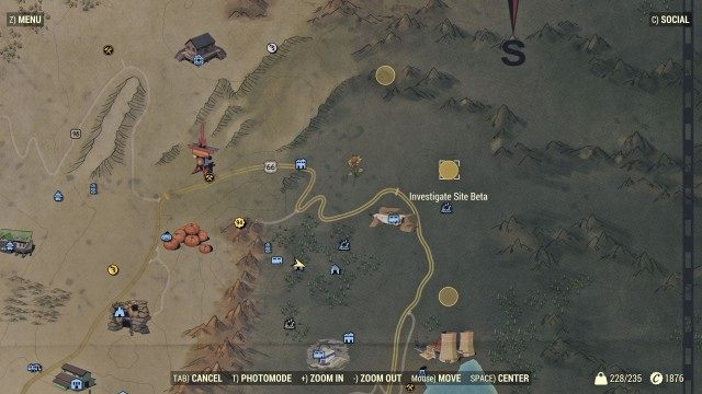 Investigate Site Alpha / Beta / Gamma / Epsilon