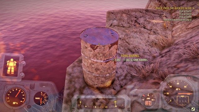 Pick up Barrel (x/3)