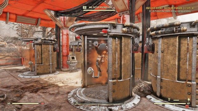 Protect the robots during reprogramming