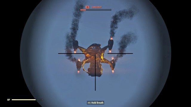 Recover a Nuclear Keycard from the Cargobot