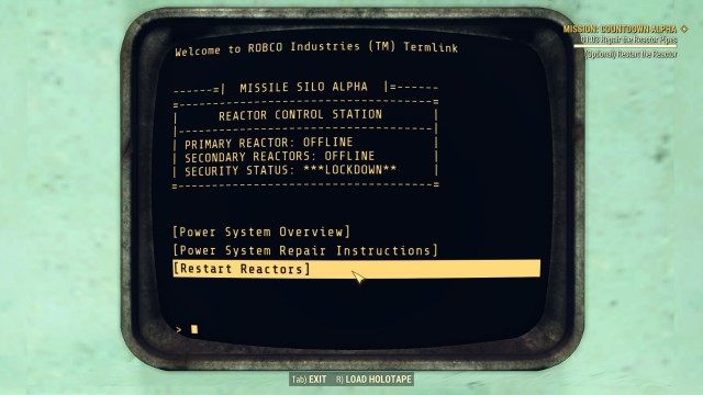 (Optional) Restart the Reactor