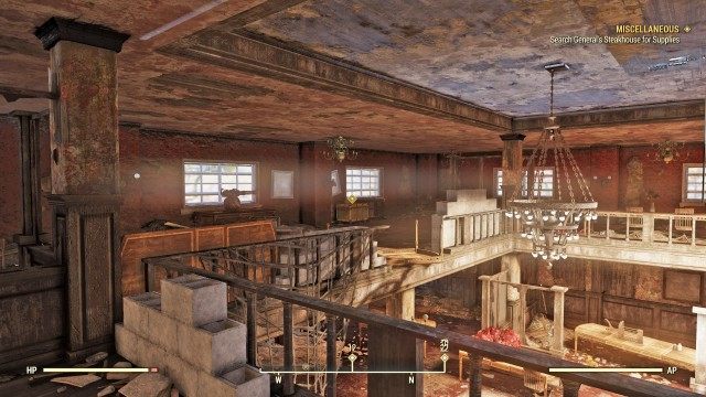 Search General's Steakhouse for Supplies