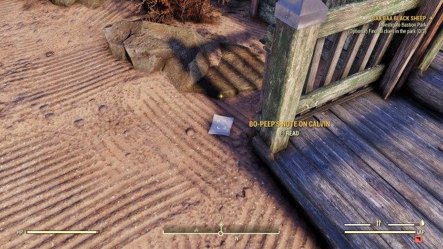 (Optional) Find all clues in the park (0/3)