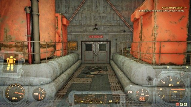 Investigate the Pump Station for the source of activity