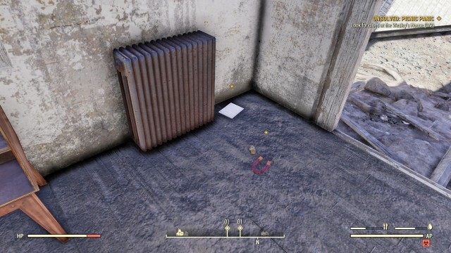 Look for clues at the Wesley's House (0/2)