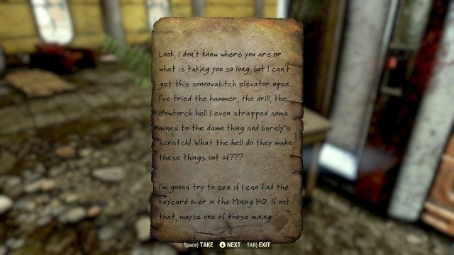 (Optional) Read the elevator maintenance note