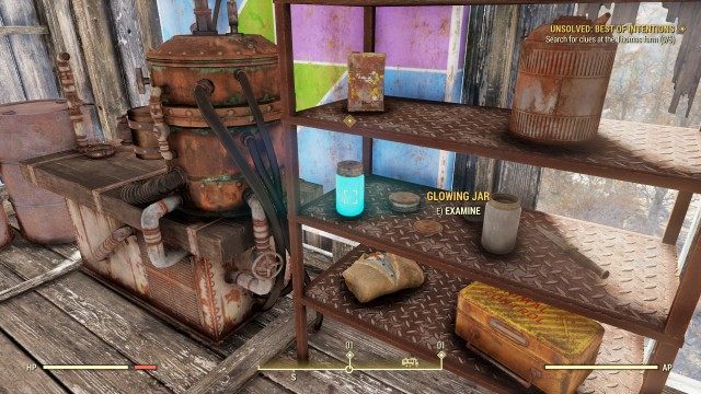 Search for clues at the Thomas farm (0/5)