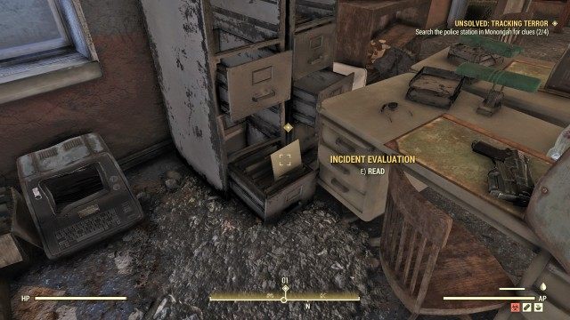  Search the police station in Monongah for clues (0/4)