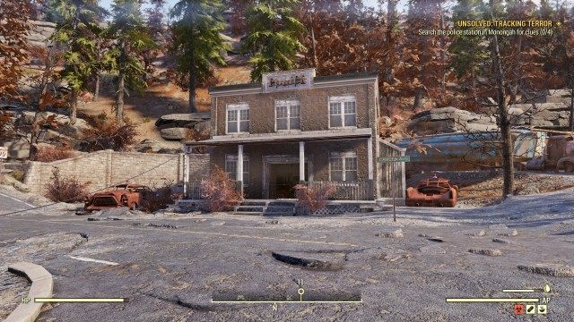  Search the police station in Monongah for clues (0/4)