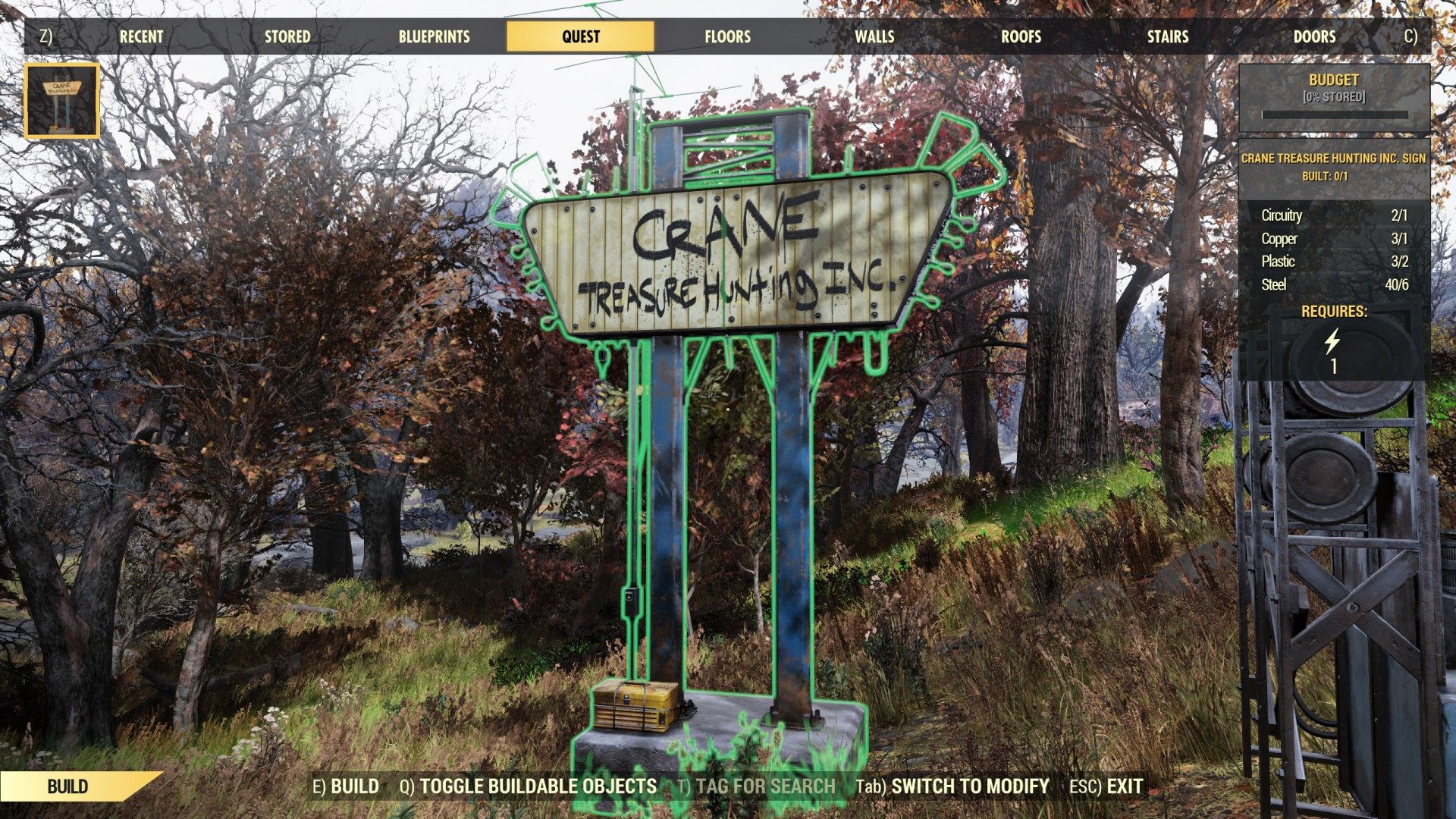 Hunter for Hire, Fallout 76 Quest