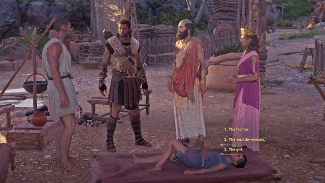 Bring the bull heart to the priest