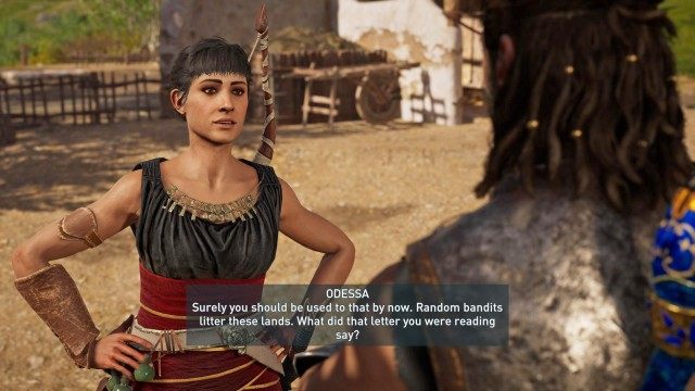 Bring the items back to Odessa