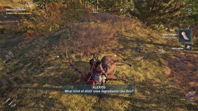 Collect the animal parts