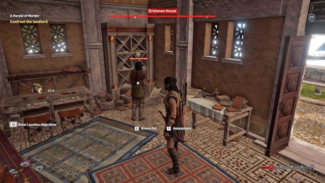 Confront the landlord