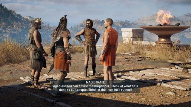 Deal with Neritos at the Temple of Achilles